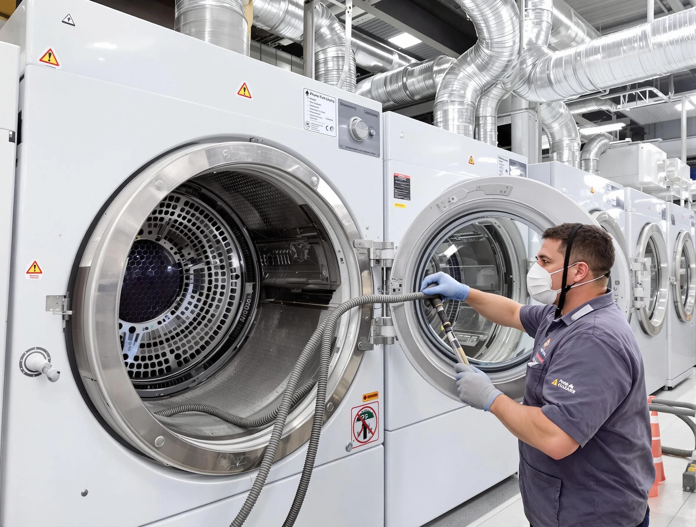 Industrial-grade dryer vent cleaning by Clarksville Dryer Vent Cleaning in Clarksville