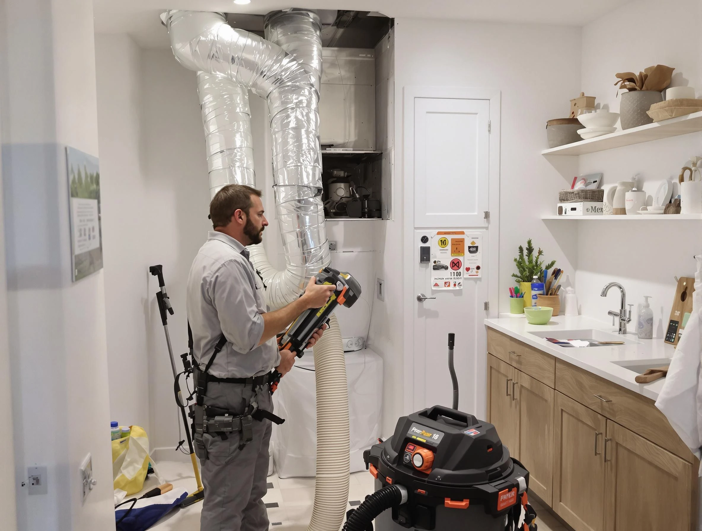 Clogged Dryer Vent Cleaning in Clarksville