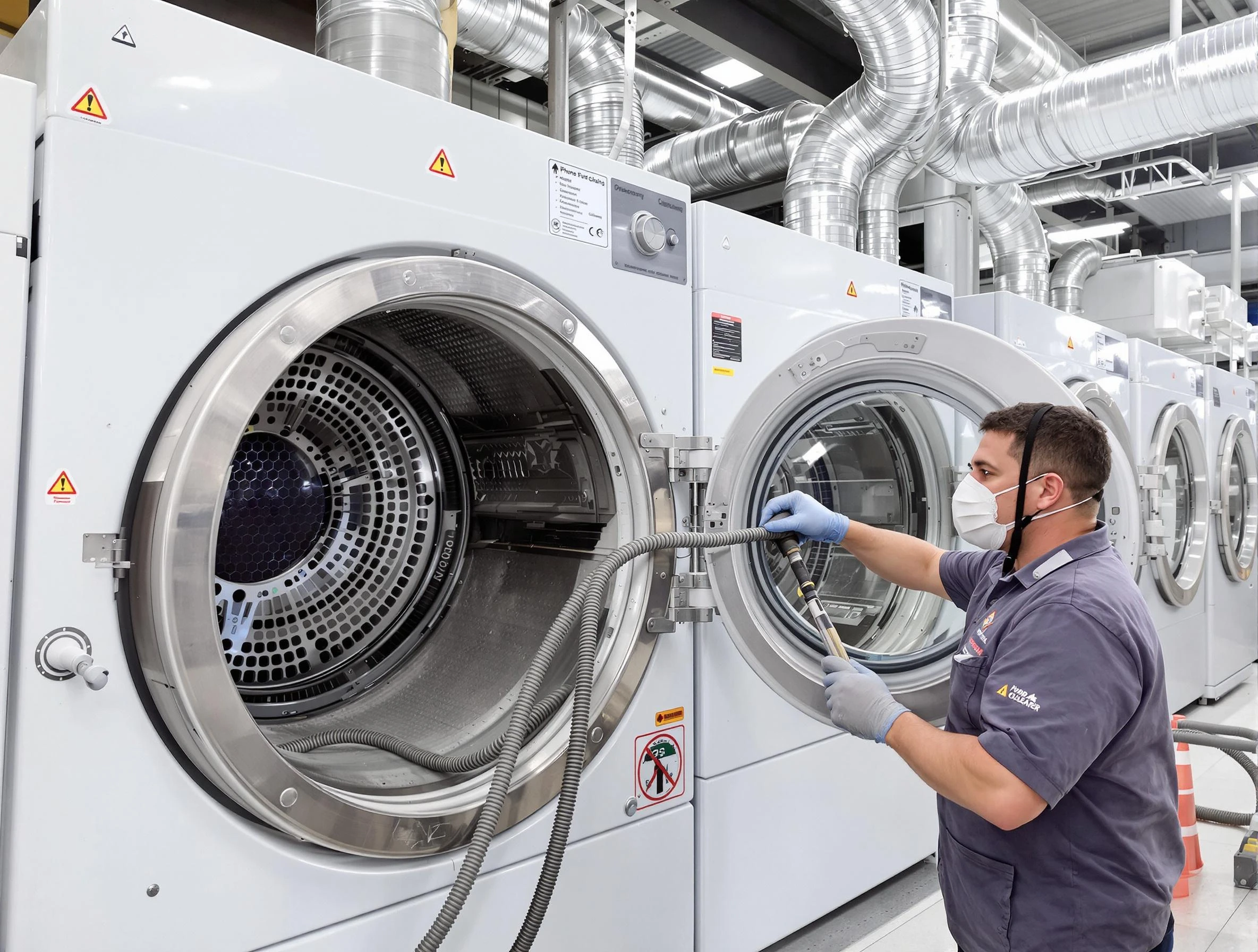 Industrial-grade dryer vent cleaning by Clarksville Dryer Vent Cleaning in Clarksville